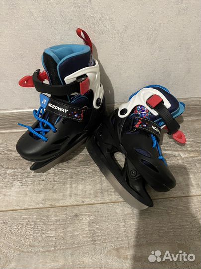 Коньки Nordway новые раздвижные