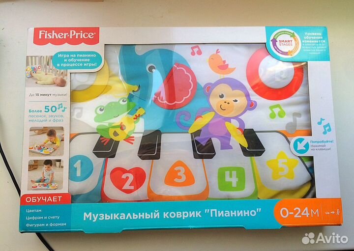 Развивающая игрушка fisher price (пианино)