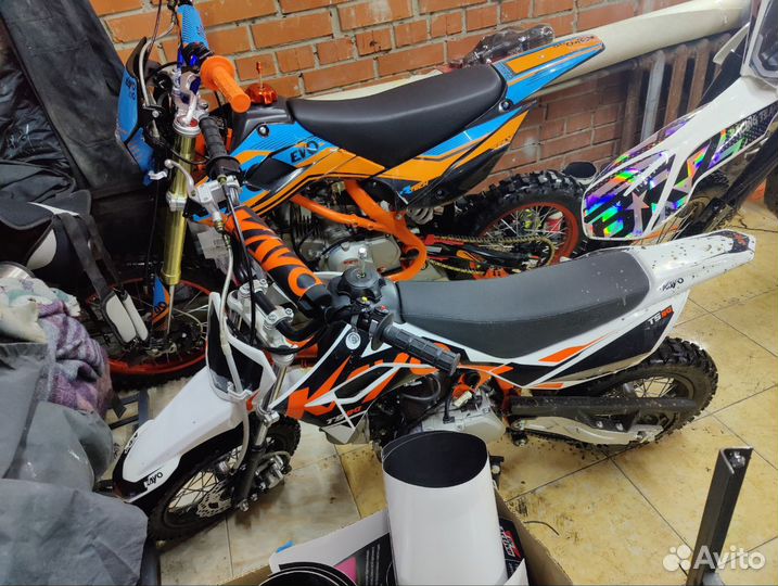 Питбайк kayo evolution YX140EM 17/14