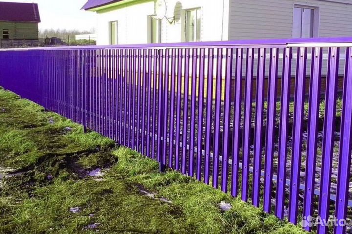 Забор металлический профессионально качественно