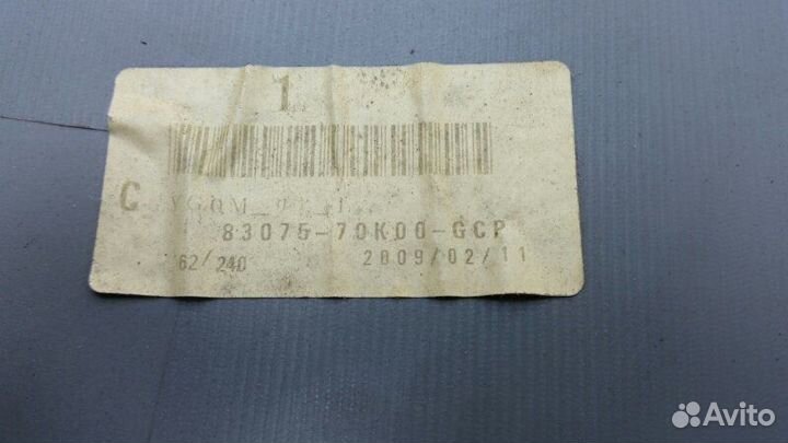 Обшивка двери задняя левая Suzuki Wagon R MH23S