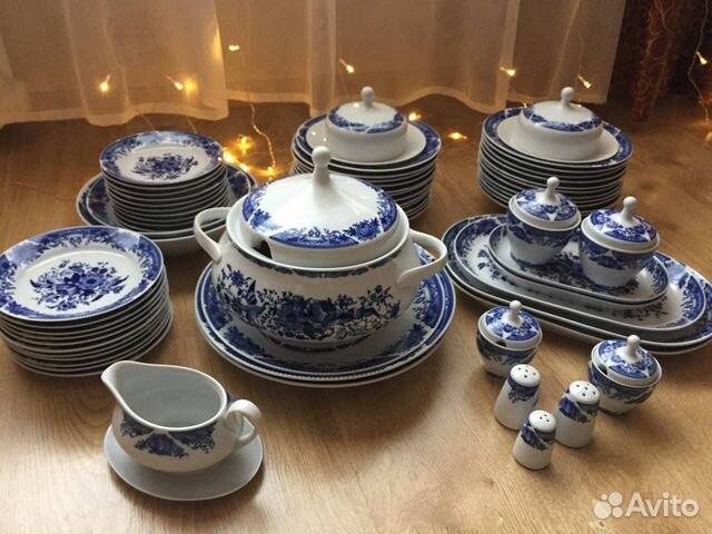 Столовый сервиз фарфор