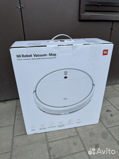 Робот пылесос xiaomi mi robot vacuum mop