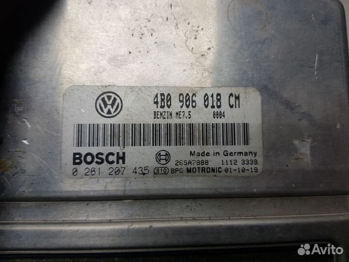 Эбу двигателя Volkswagen Passat B5+ AWM