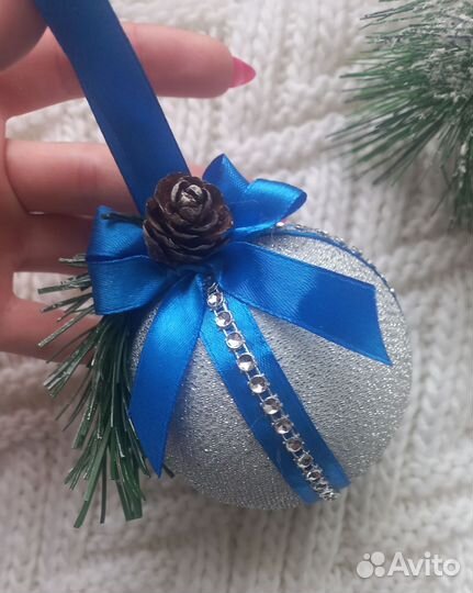 Игрушки на елку ручная работа