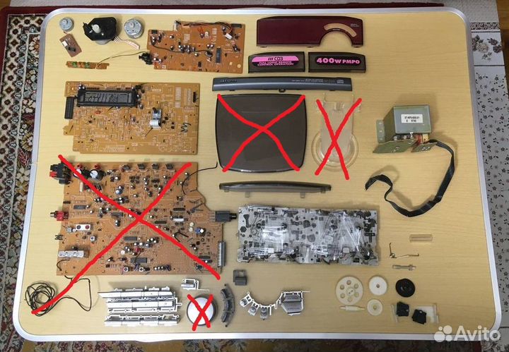 Музыкальный центр Aiwa NSX-S22 в разборе(запчасти)