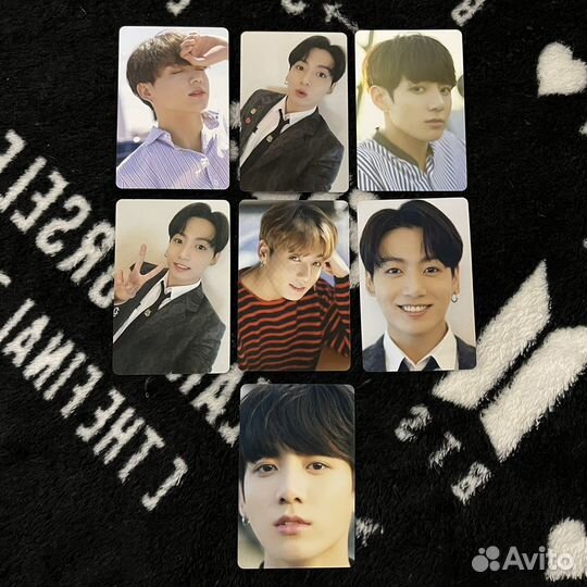 Официальные карточки bts