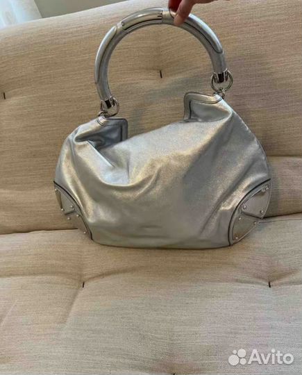 Gucci Indy Babouska silver vintage оригинал