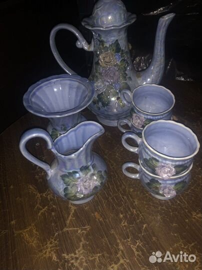 Сервиз кофейный(чайный) с лепниной