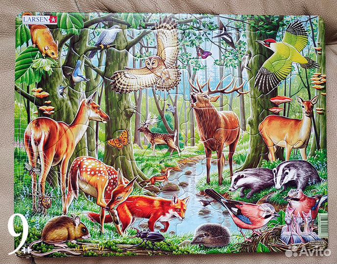 Десткие паззлы Ravensburger, Larsen и др