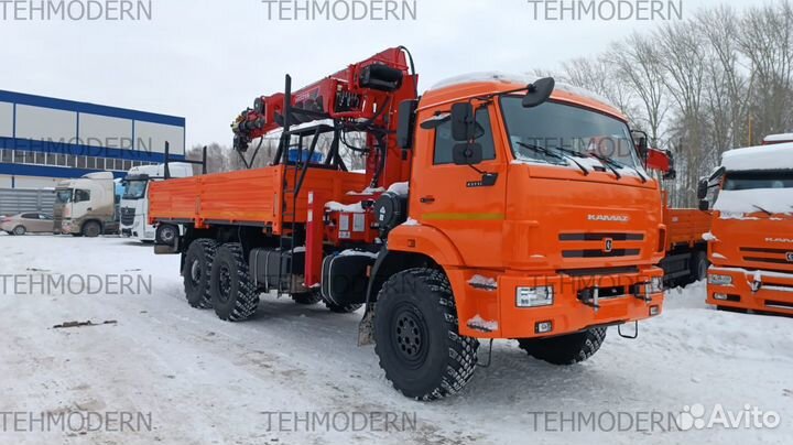 КАМАЗ 43118-3027-50 с КМУ, 2024