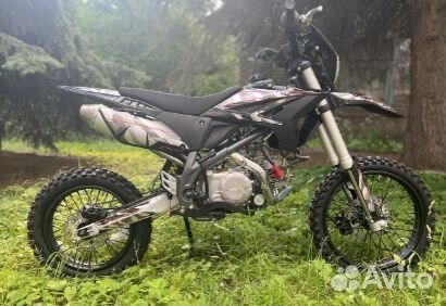 Питбайк wels RT140сс с электростартером белый