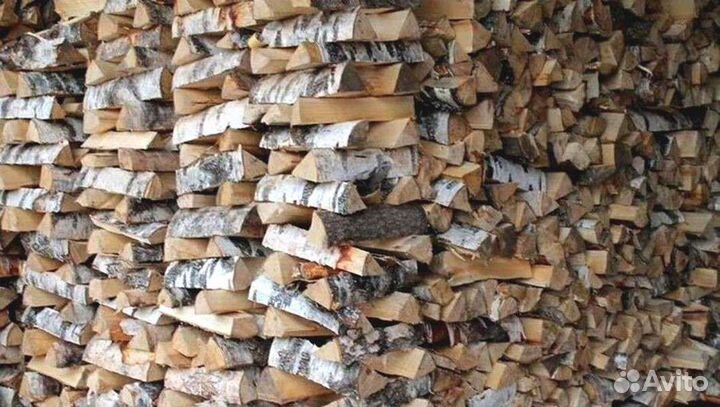 Дрова колотые березовые