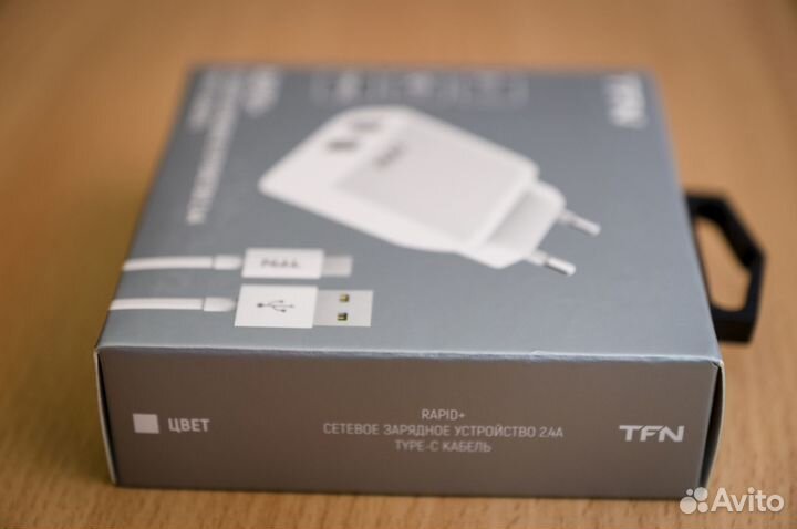 Зарядное устройство TFN сзу2 rapid 2.4A+TypeC