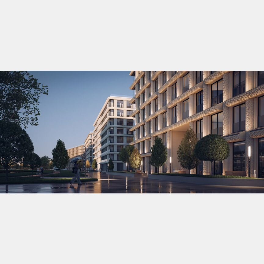 1-к. апартаменты, 48,8 м², 7/8 эт.