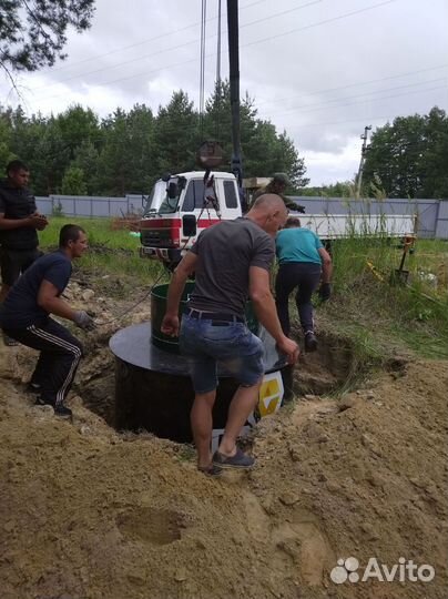Септик Топас с установкой