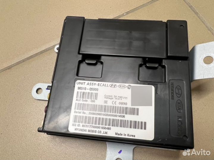 Блок электронный Kia Seltos 6000 км 1.6 G4FG 2021
