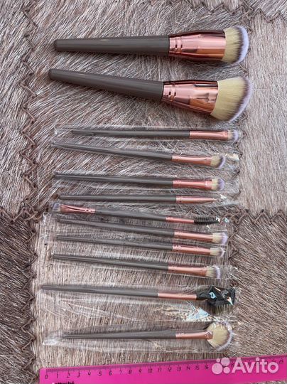 Кисти для макияжа, 12 шт