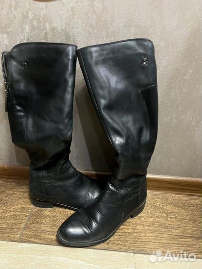 Сапоги женские натуральная кожа