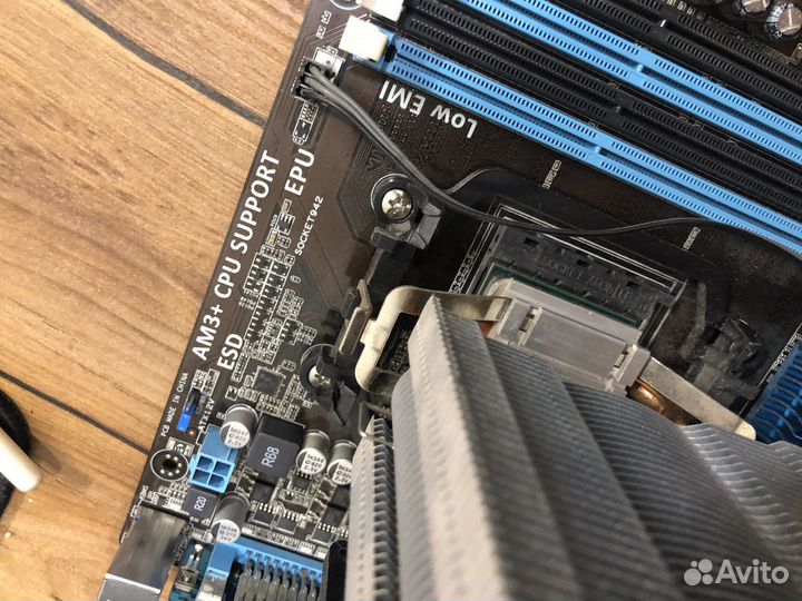 Материнская плата AM3 с процессором AMD FX