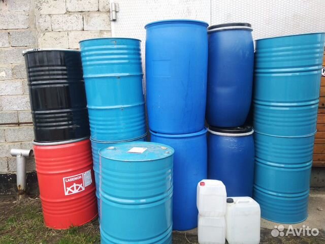 Бочки металлические 200 л