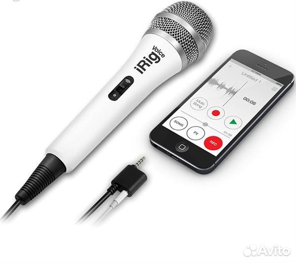 Микрофон IK Multimedia iRig-Voice-White