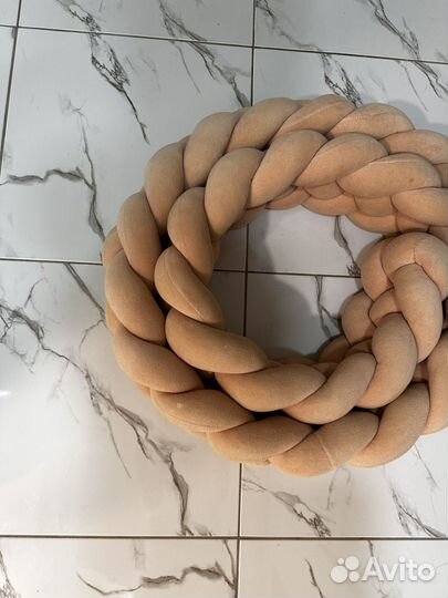 Бортик косичка