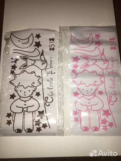 Наклейки для мебели в детскую новые