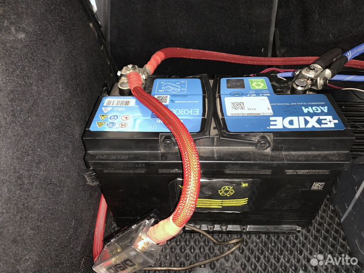 Агм agm exide 80a