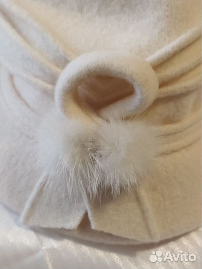 Шляпка шерсть новая