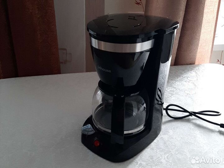 Кофеварка капельная новая