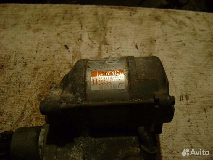 Стартер Toyota Rav4 228000-6273 Denso 28100-7427G
