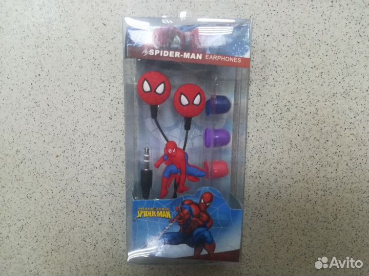 Наушники человек паук