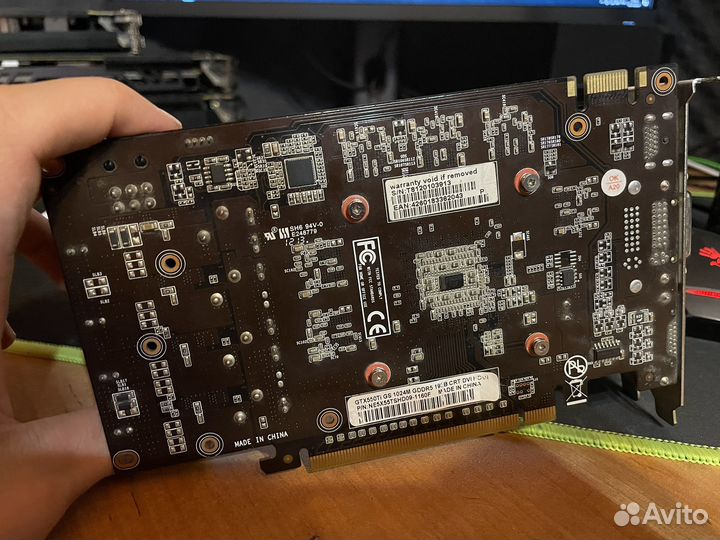 Видеокарта gtx 550ti 1gb gddr5