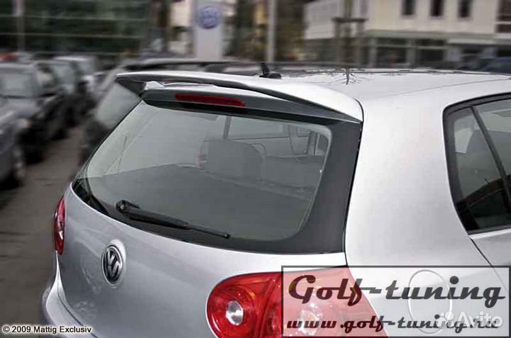 VW Golf 5 Немецкий спойлер на крышку багажника