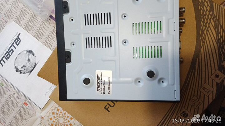 FullHD видеорегистратор Master MR-HR4MP04L