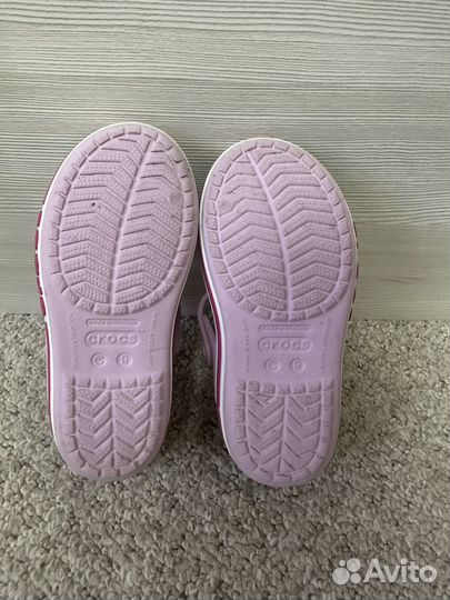 Сандали crocs для девочки (26 размер )