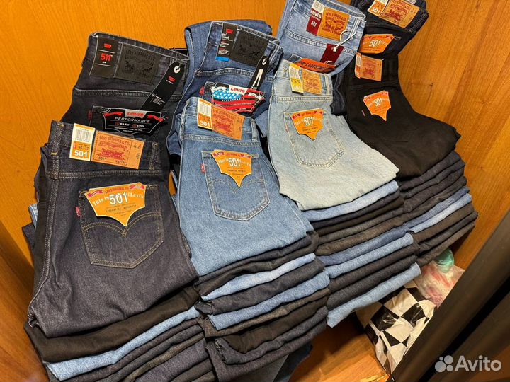 Джинсы Levis 501 Огромный Выбор