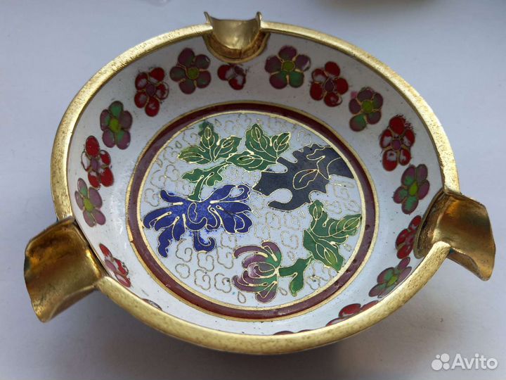 Клуазоне пепельница