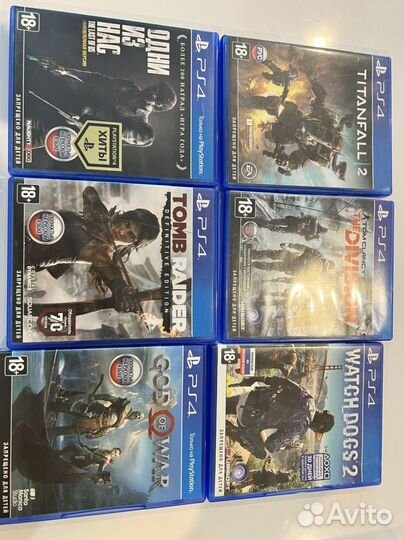 Диски на sony playstation 4