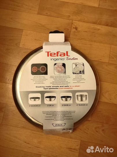 Сковорода tefal ingenio emotion 26