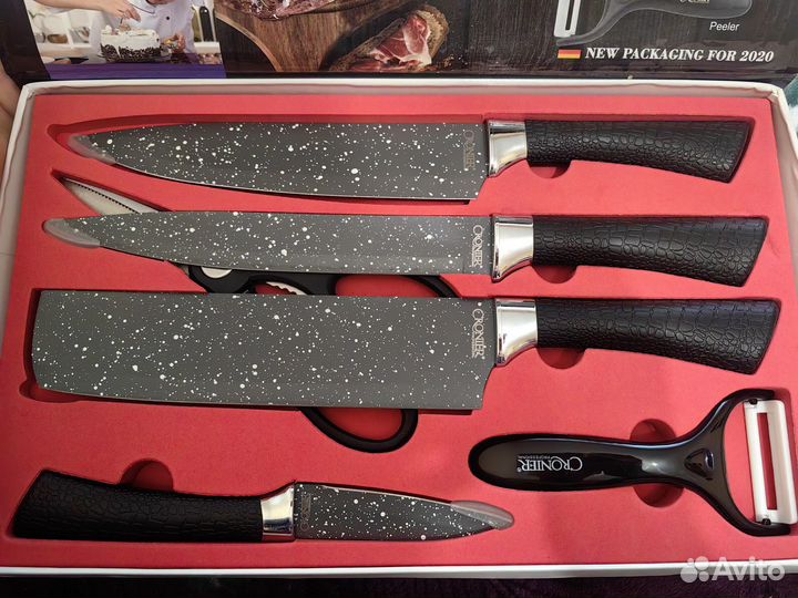 Ножи из нержавеющей стали (набор 6 в 1)