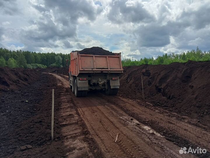 Торф с доставкой камаз