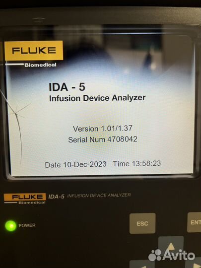 Анализатор инфузионных устройств Fluke IDA-5/4