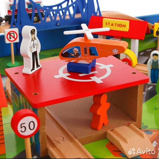 Деревянная железная дорога