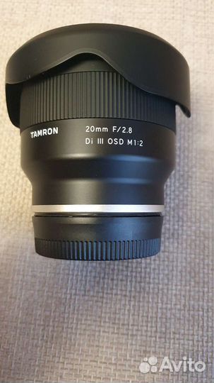 Объектив для sony tamron 20 f2.8 di iii osd e-moun