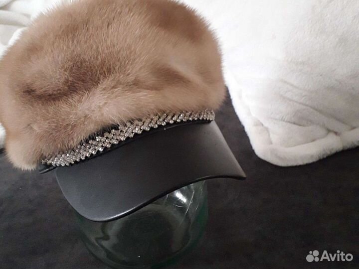 Шапка норковая новая