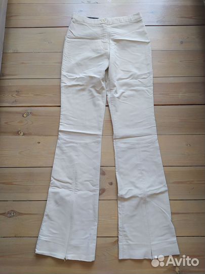 Брюки женские светлые летние лёгкие 40-42