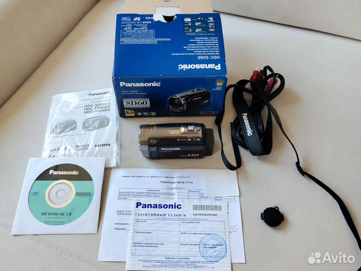 Видеокамера panasonic hdc-sd60