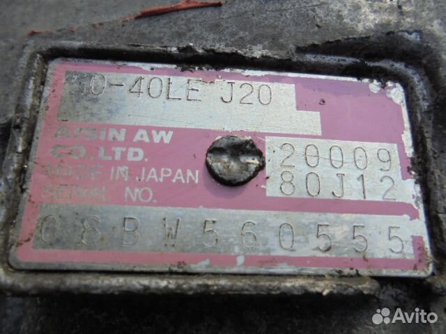 АКПП, Suzuki SX4 2008